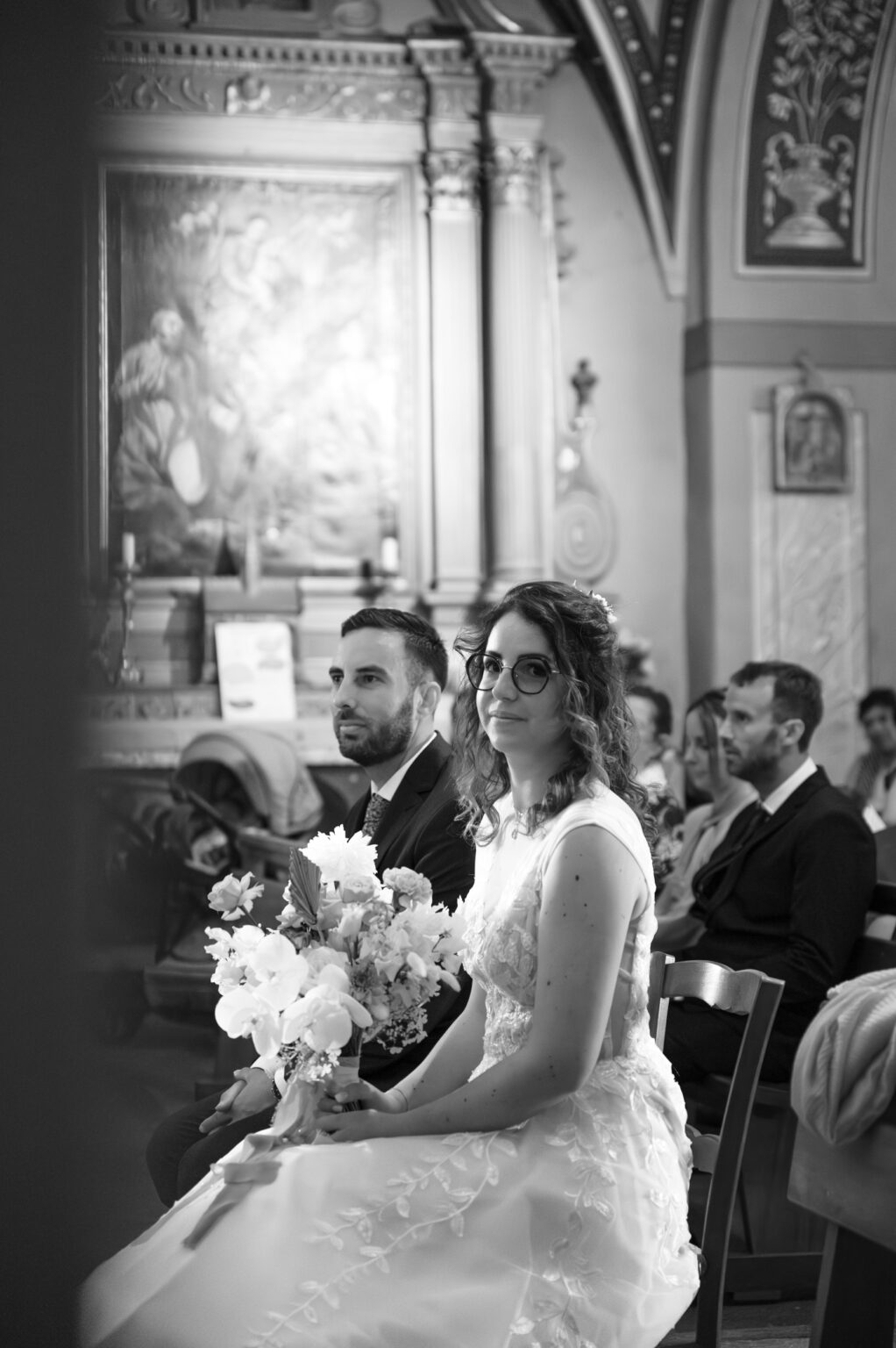 mariage saint jean maurienne mariés église