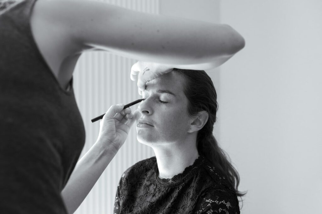 maquillage témoin mariage