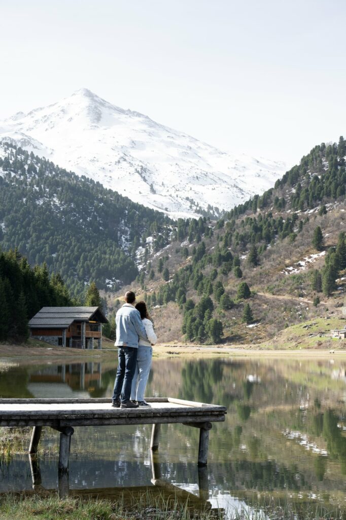 lac de la tueda couple