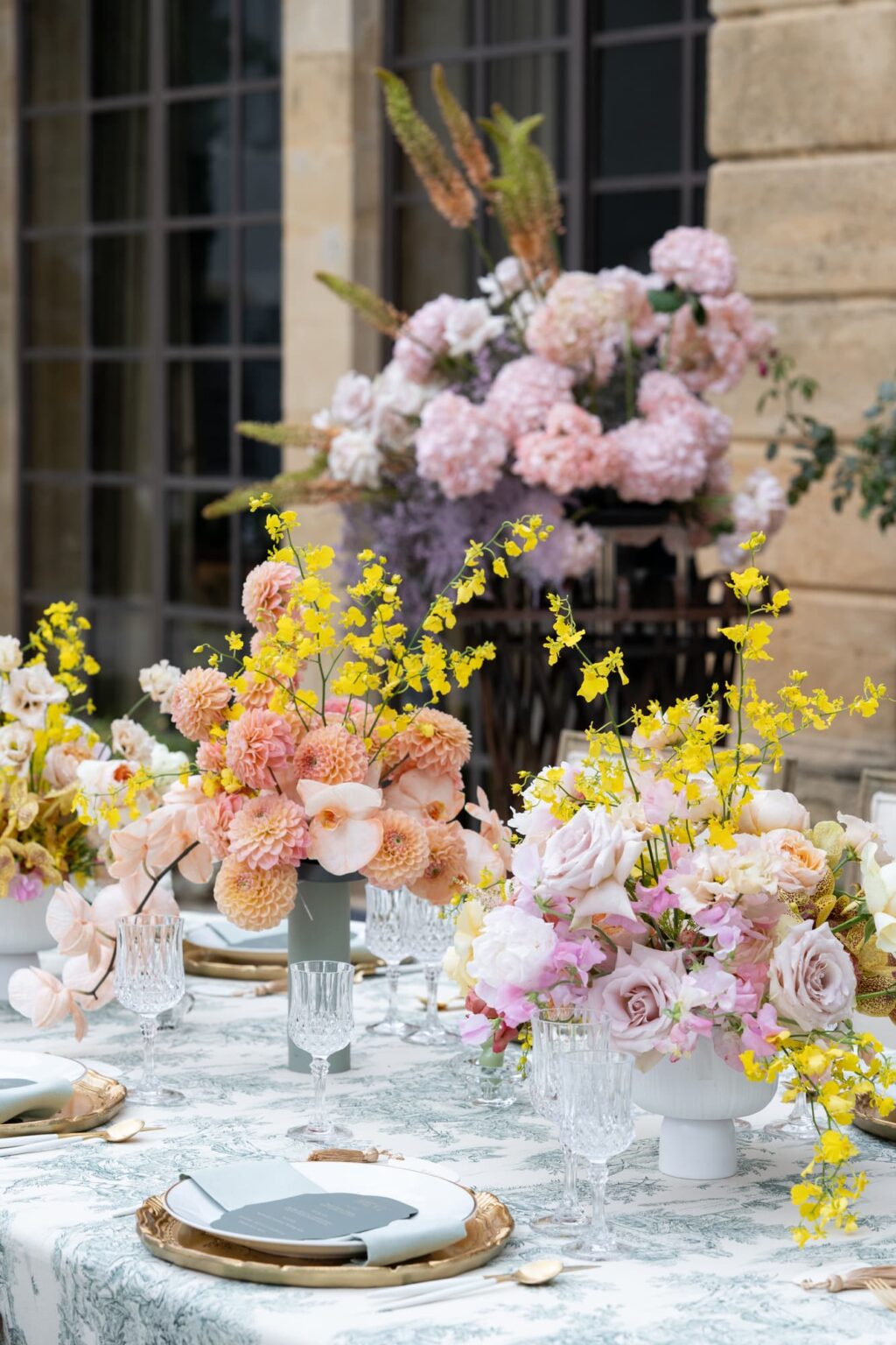 table éditorial mariage chateau la gaude