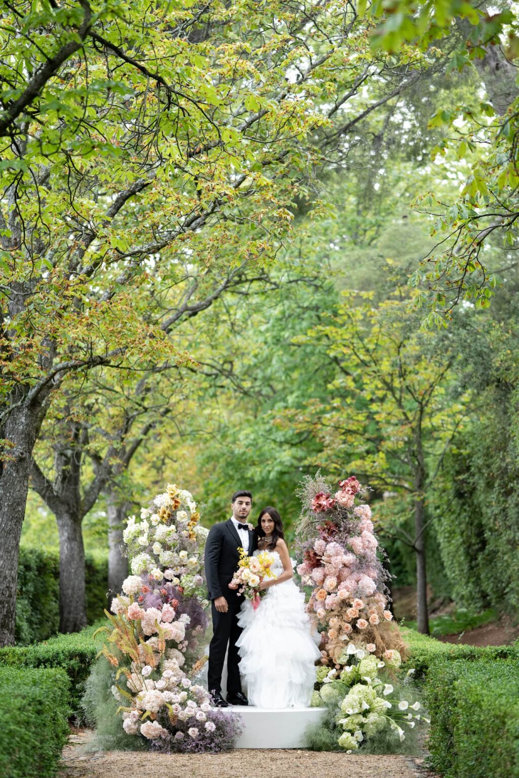 cérémonie éditorial mariage chateau la gaude