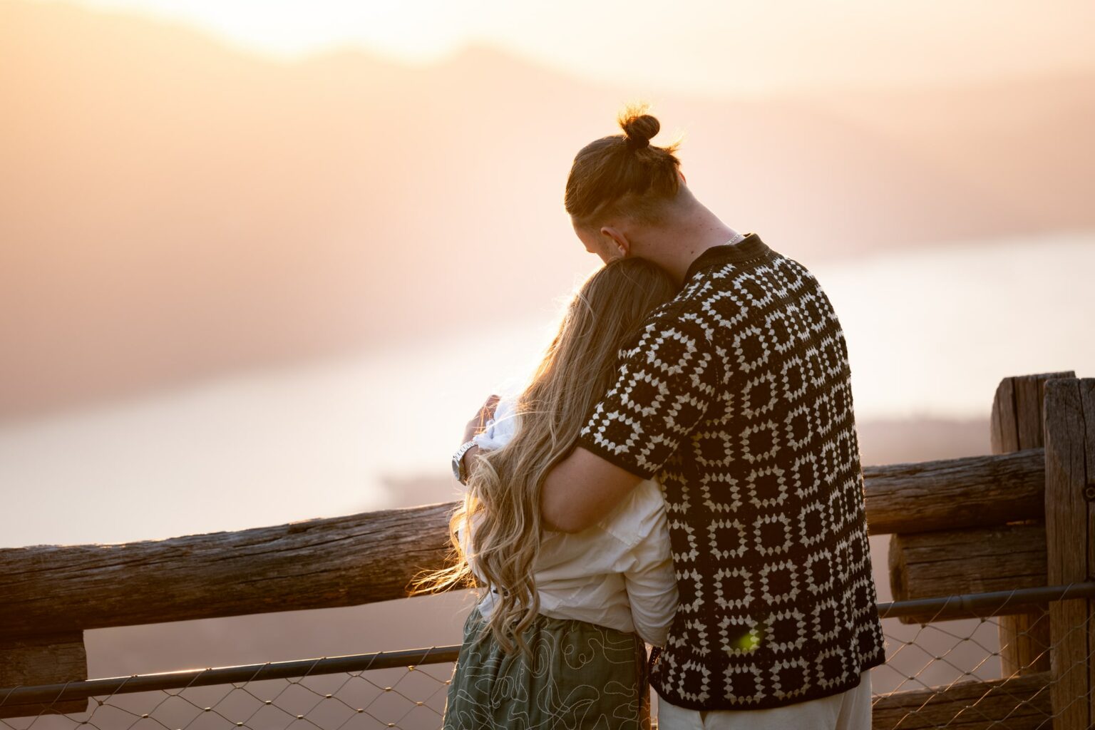 seance couple Revard savoie devant vue