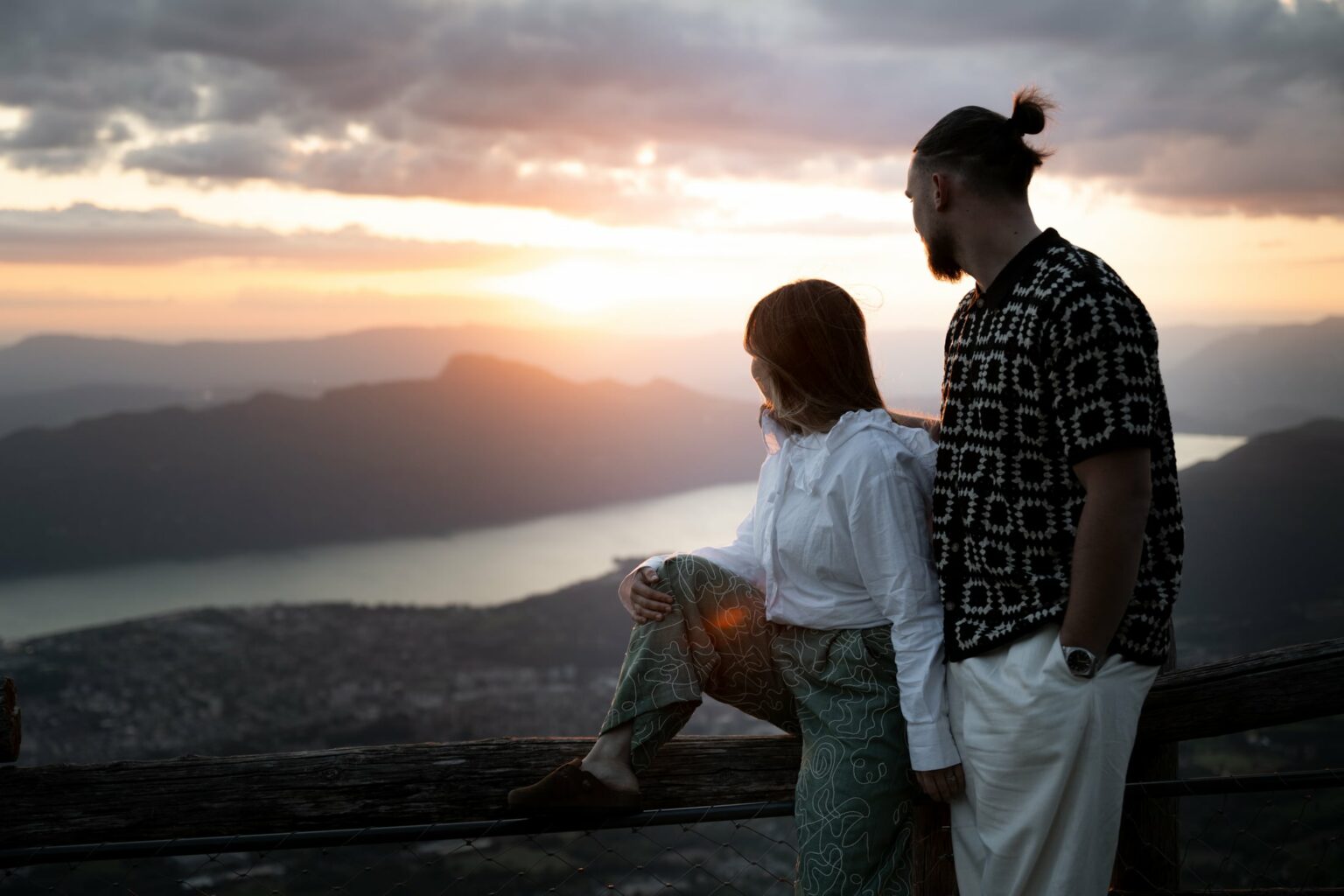 seance couple Revard savoie regard vue