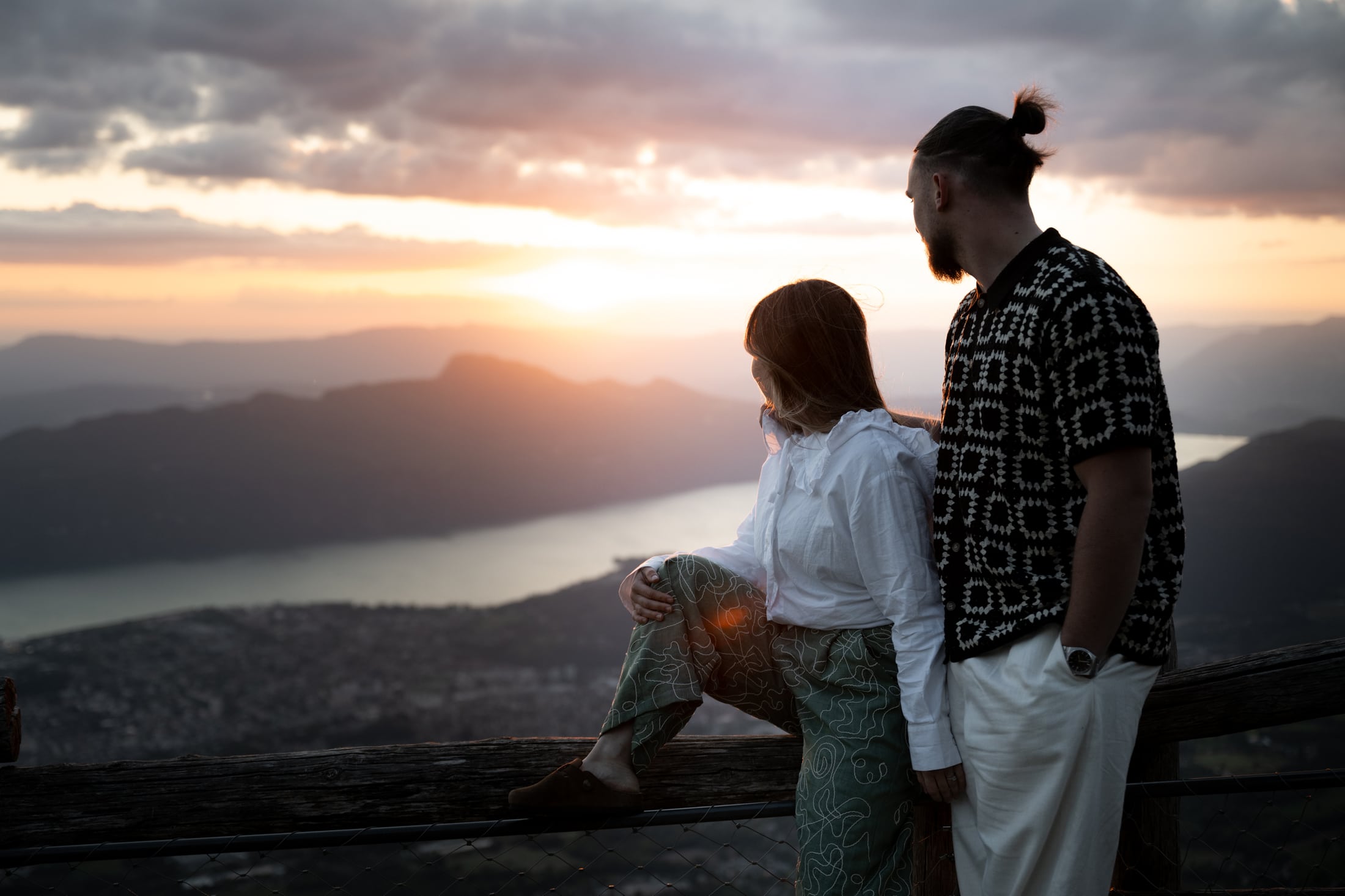 seance couple Revard savoie regard vue