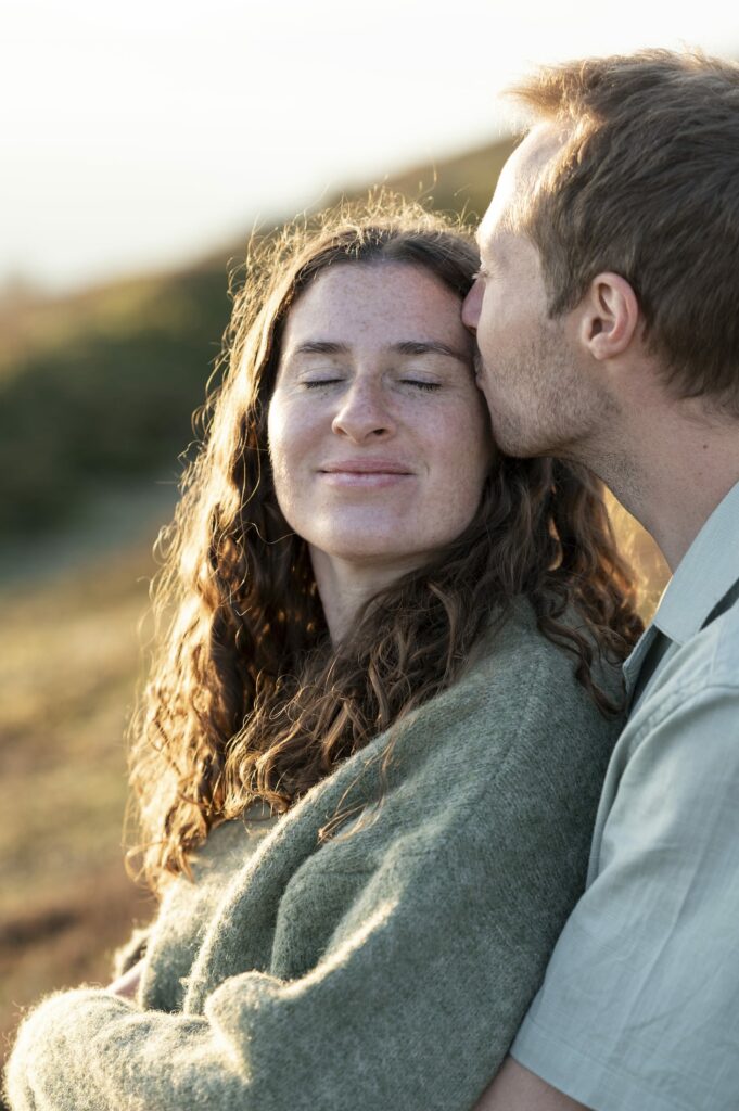 engagement belledonne couple