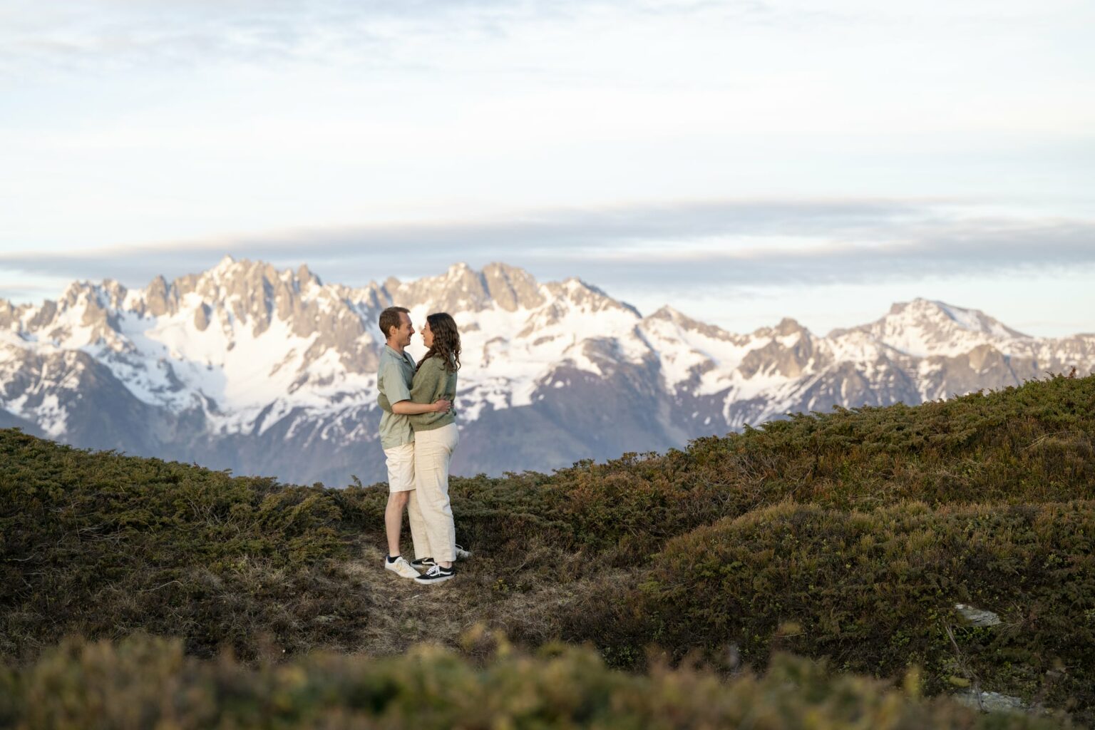 engagement belledonne couple montagnes