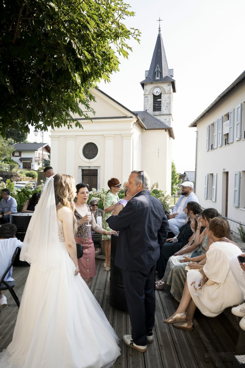 mariage ferme allobroges vin d'honneur