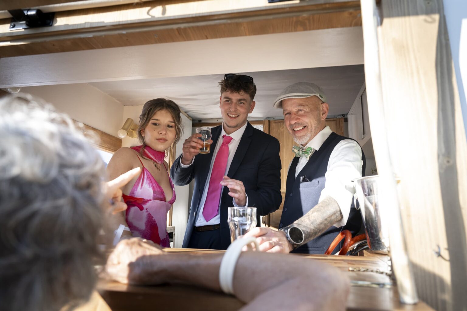 mariage ferme allobroges vin d'honneur