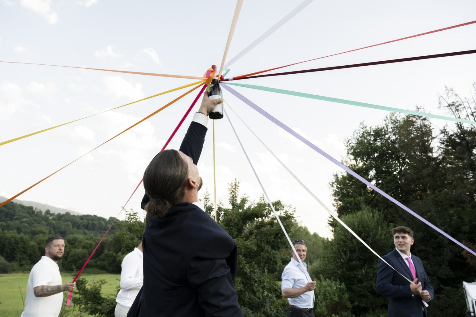 mariage ferme allobroges ronde vin