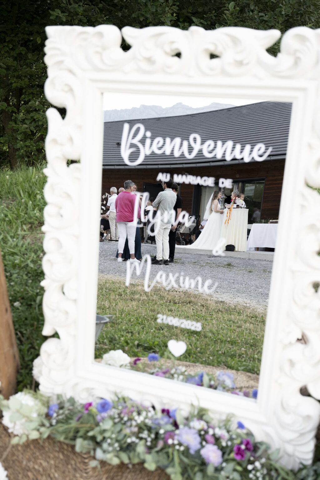 mariage ferme allobroges vin d'honneur