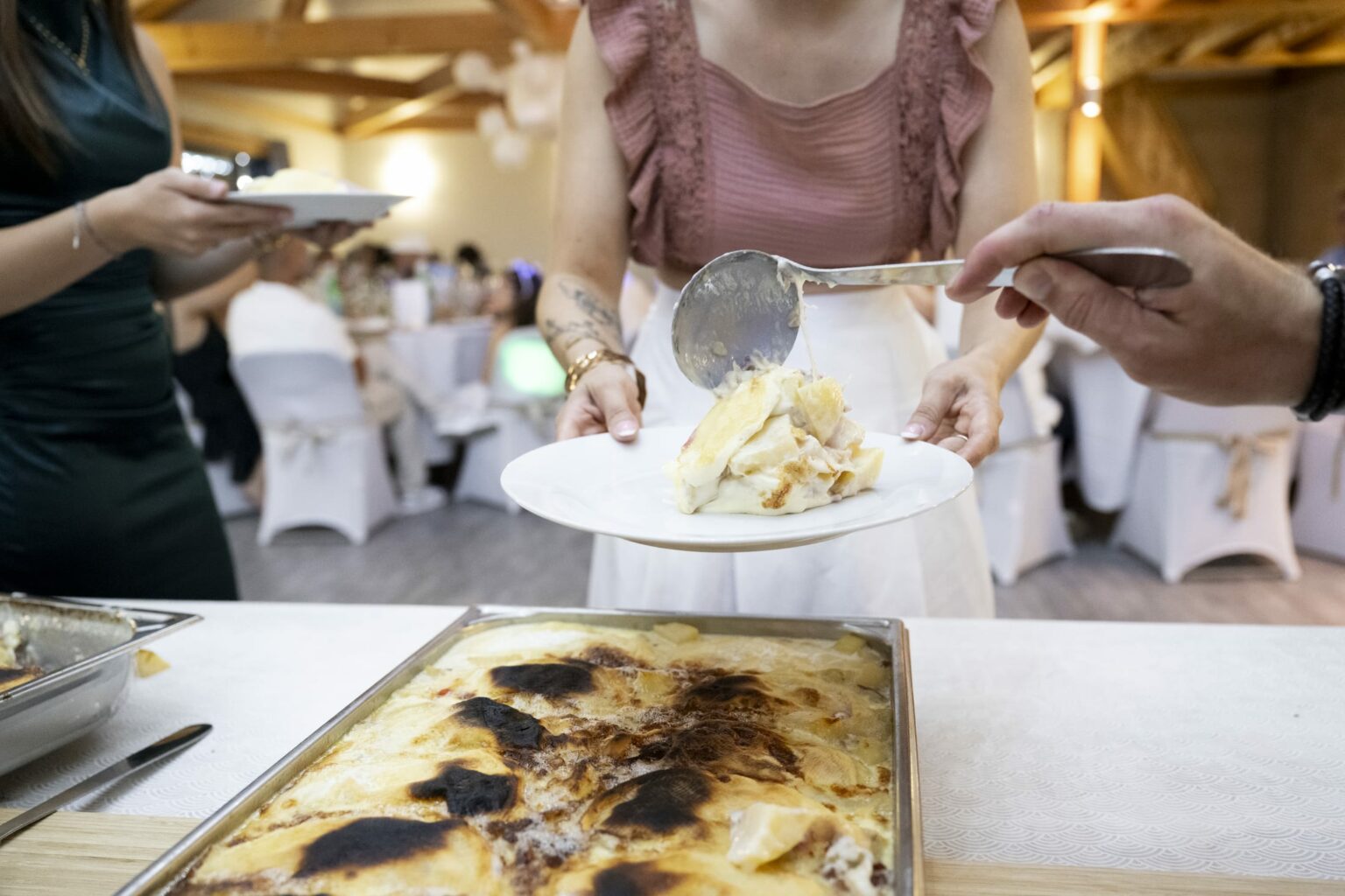 mariage ferme allobroges repas