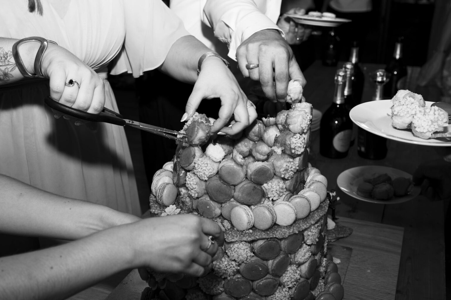 mariage ferme allobroges gateau