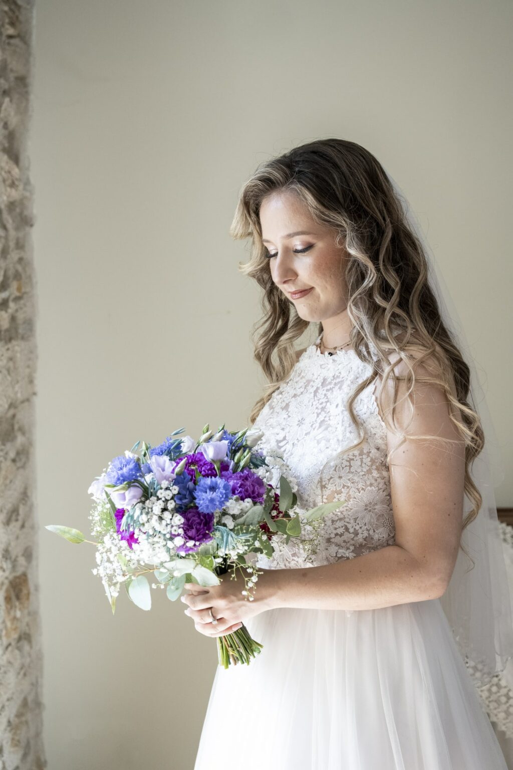 mariage ferme allobroges portrait mariée