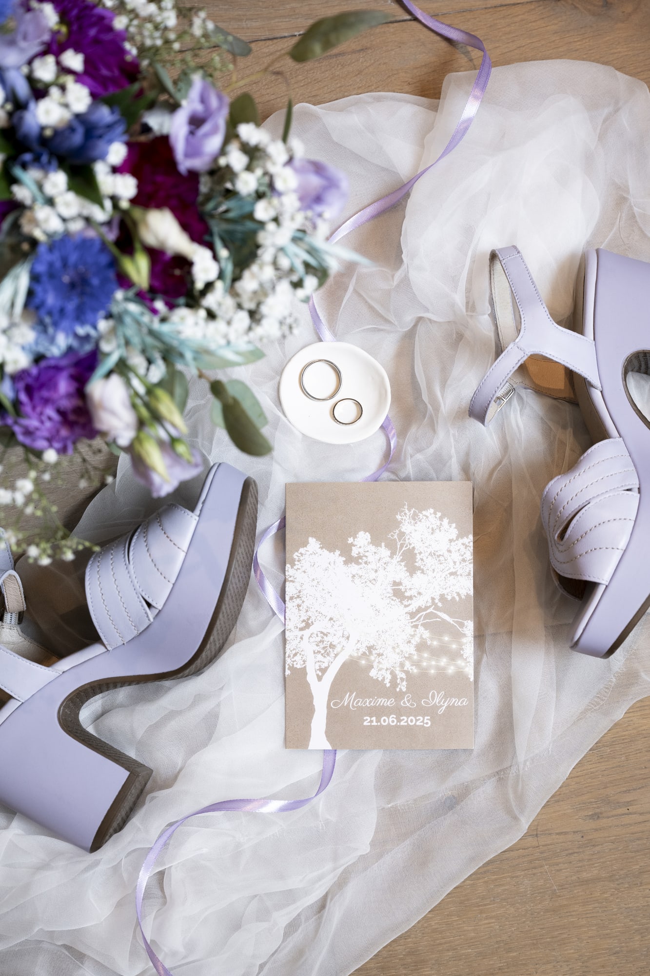 mariage savoie flatlay
