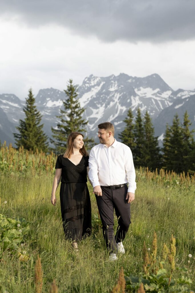 engagement val pelouse