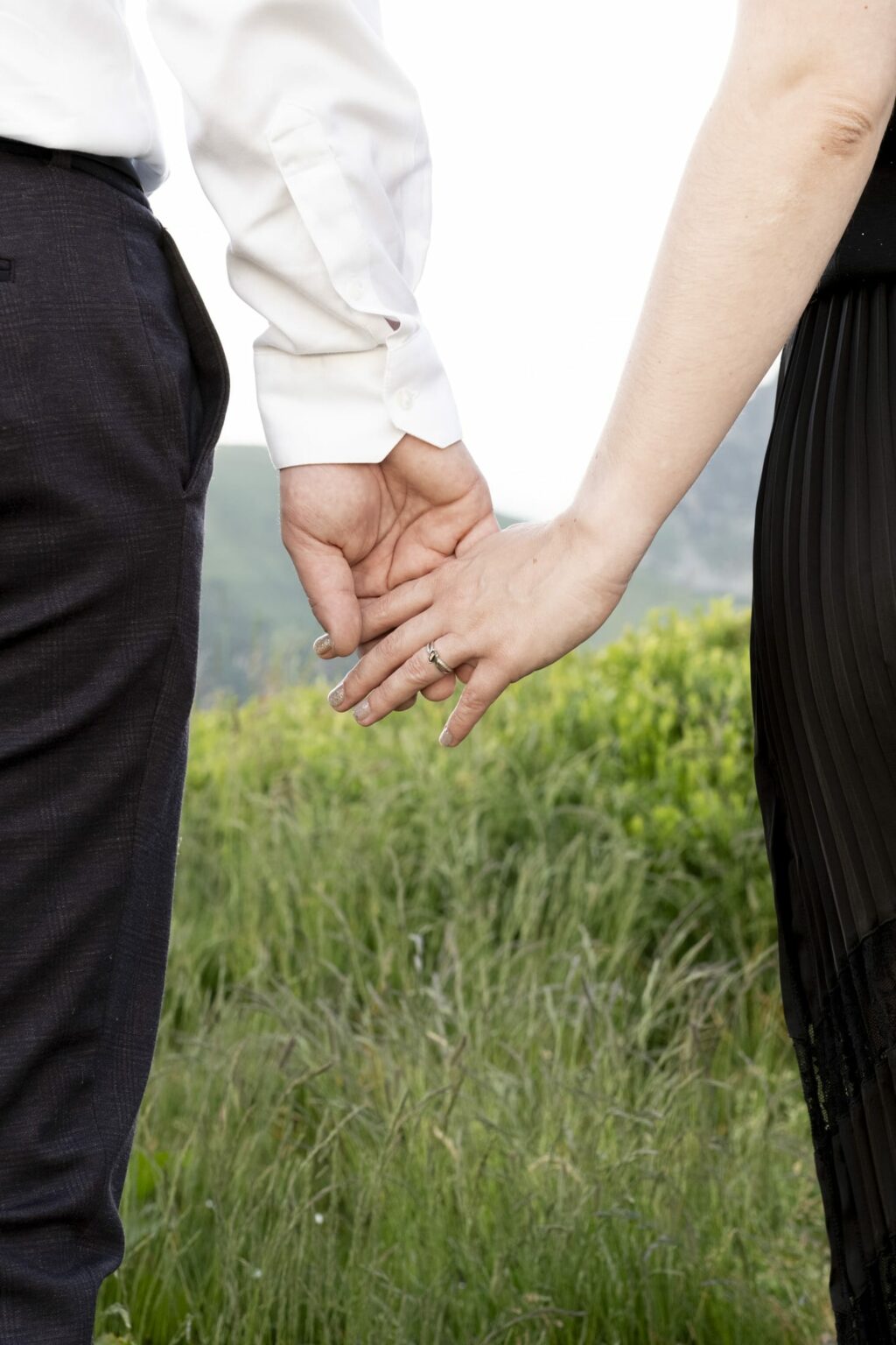 engagement val pelouse bague