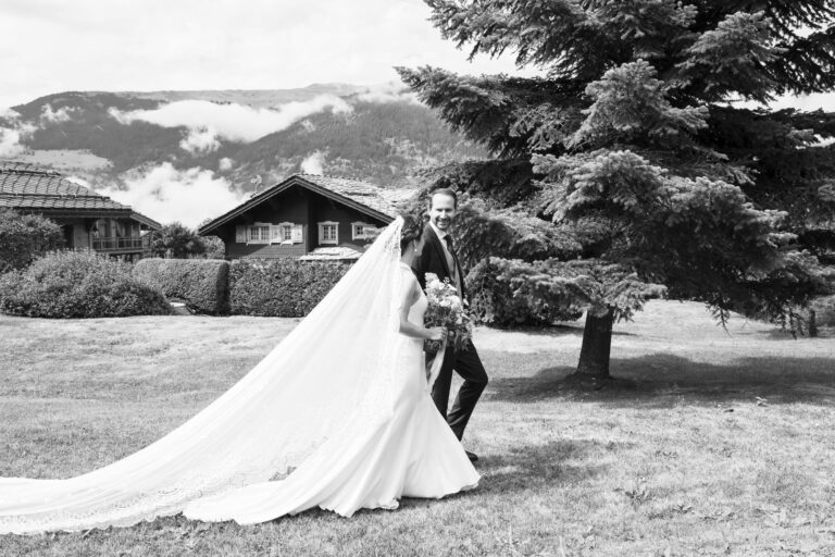 mariés mariage courchevel
