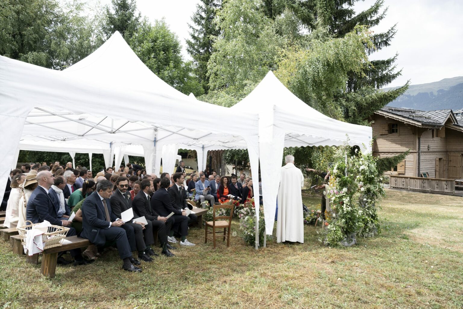 cérémonie mariage courchevel
