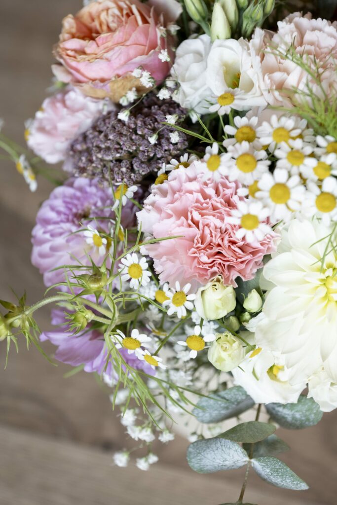 mariage belle metairie bouquet mariée