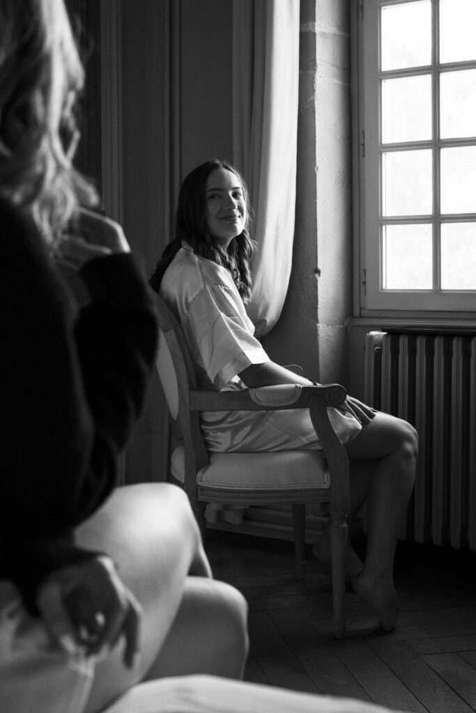photographe mariage chateau luponnas préparatifs