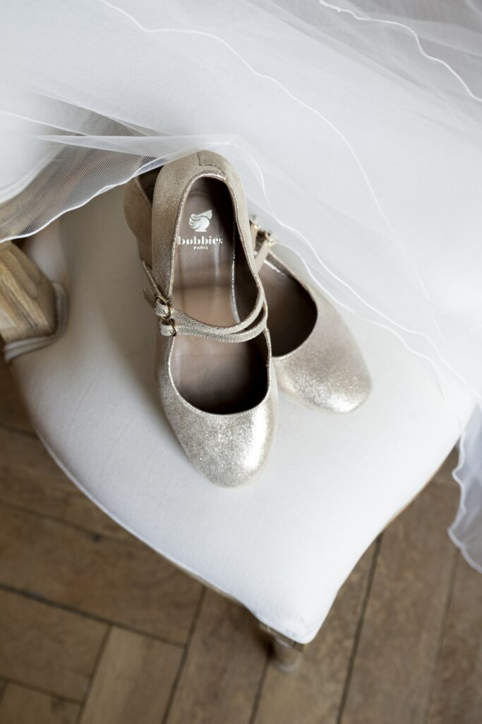 photographe mariage chateau luponnas chaussures