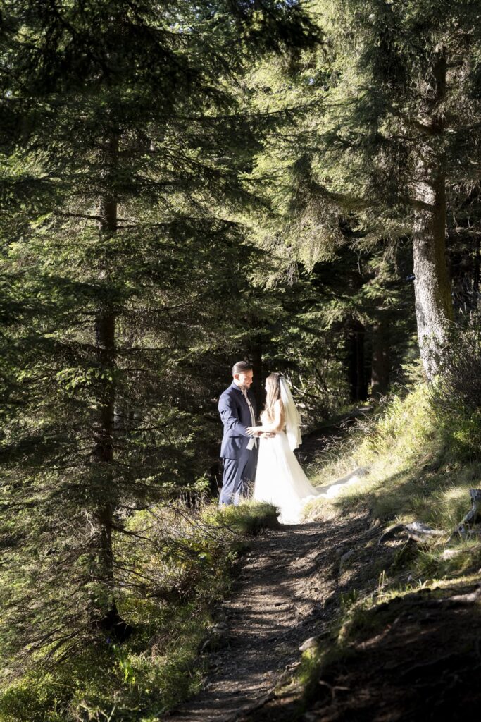 mariés forêt