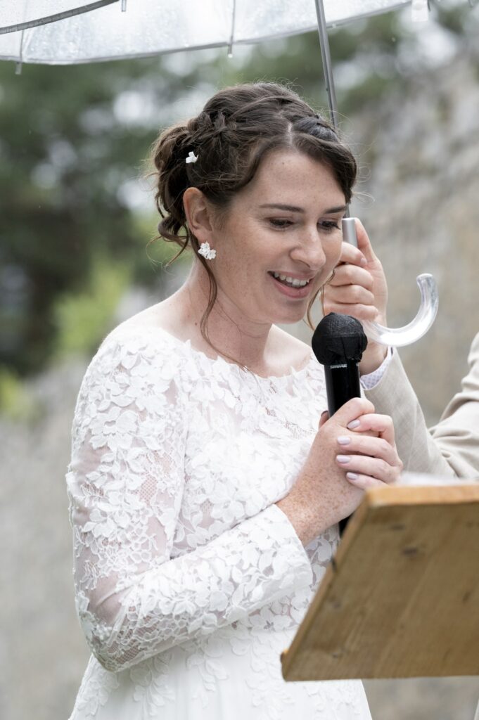 cérémonie laïque fort marie Thérèse mariée