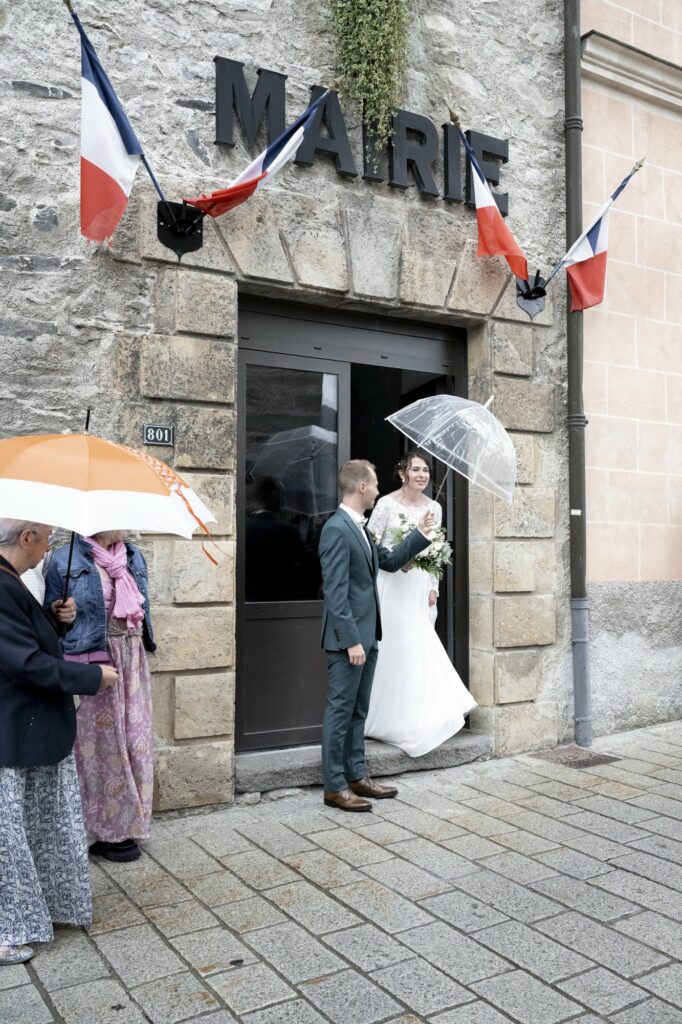 cérémonie mairie sortie