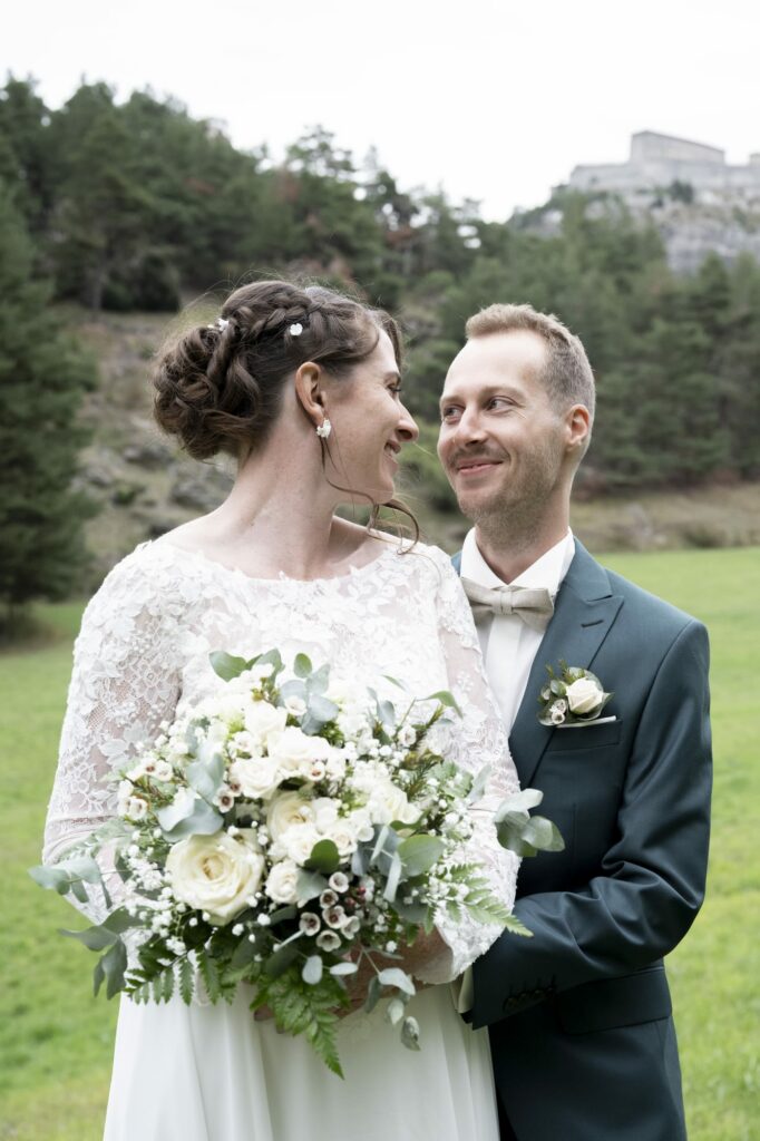 mariage fort marie Therese mariés