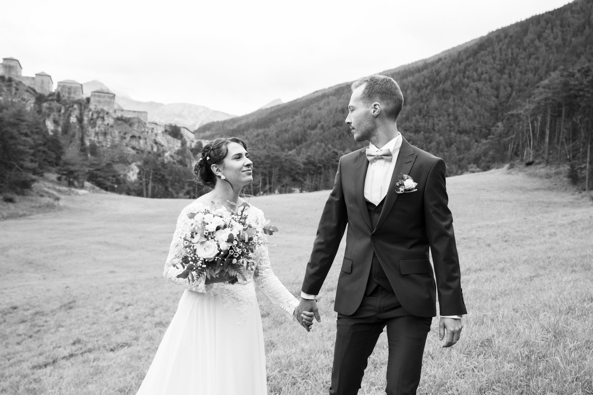 mariage fort marie Therese mariés