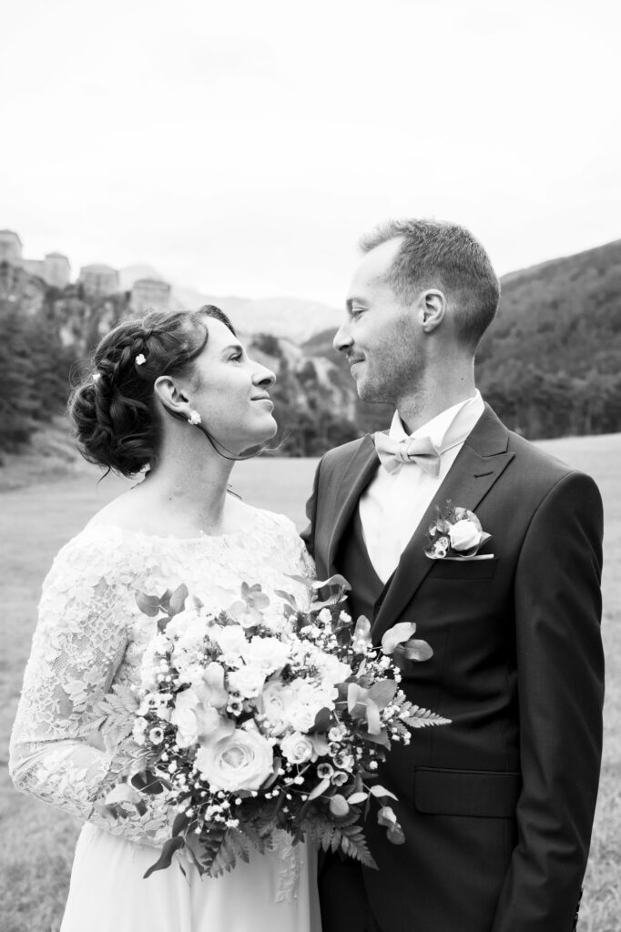 mariage fort marie Therese mariés