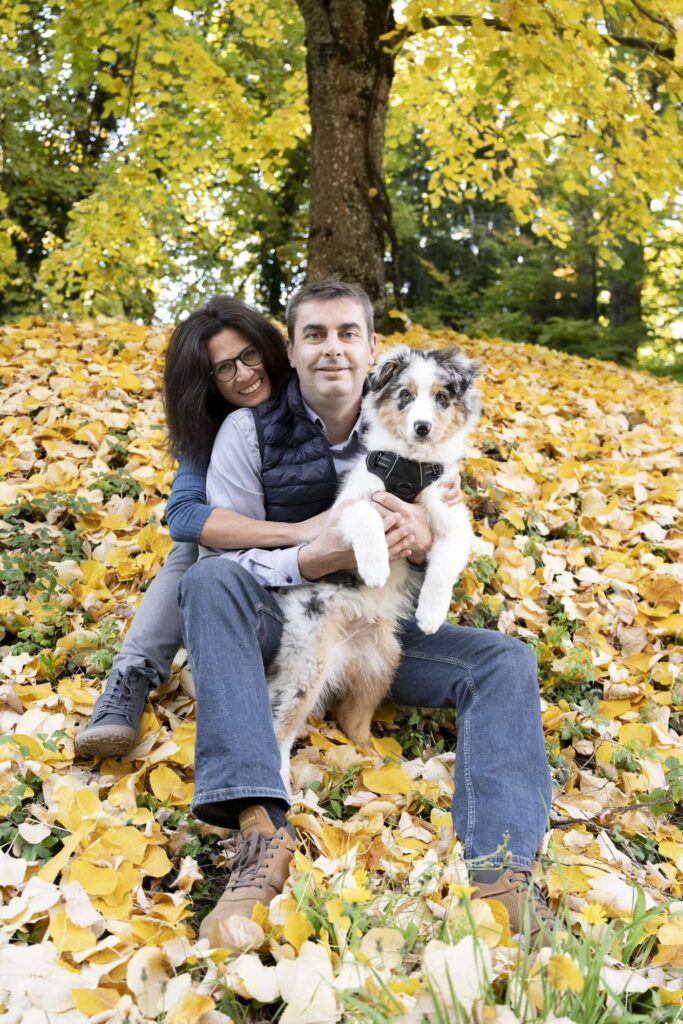 seance couple tours montmayer chien