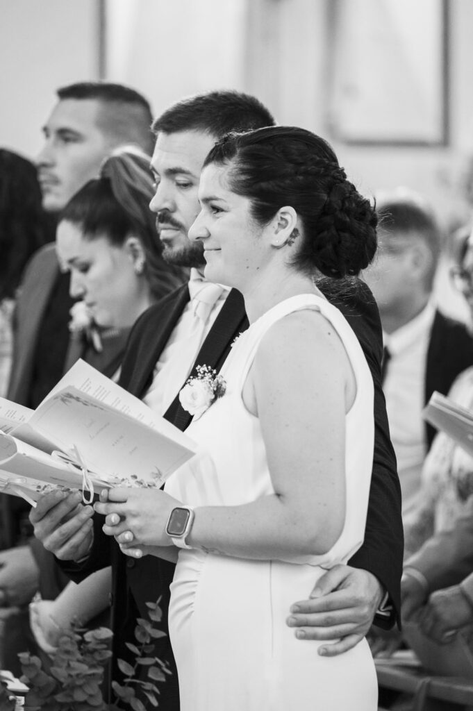 mariage église arvillard famille