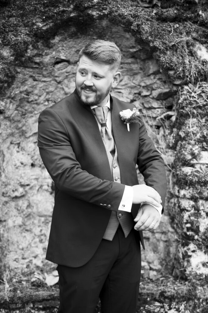 mariage chateau escart marié