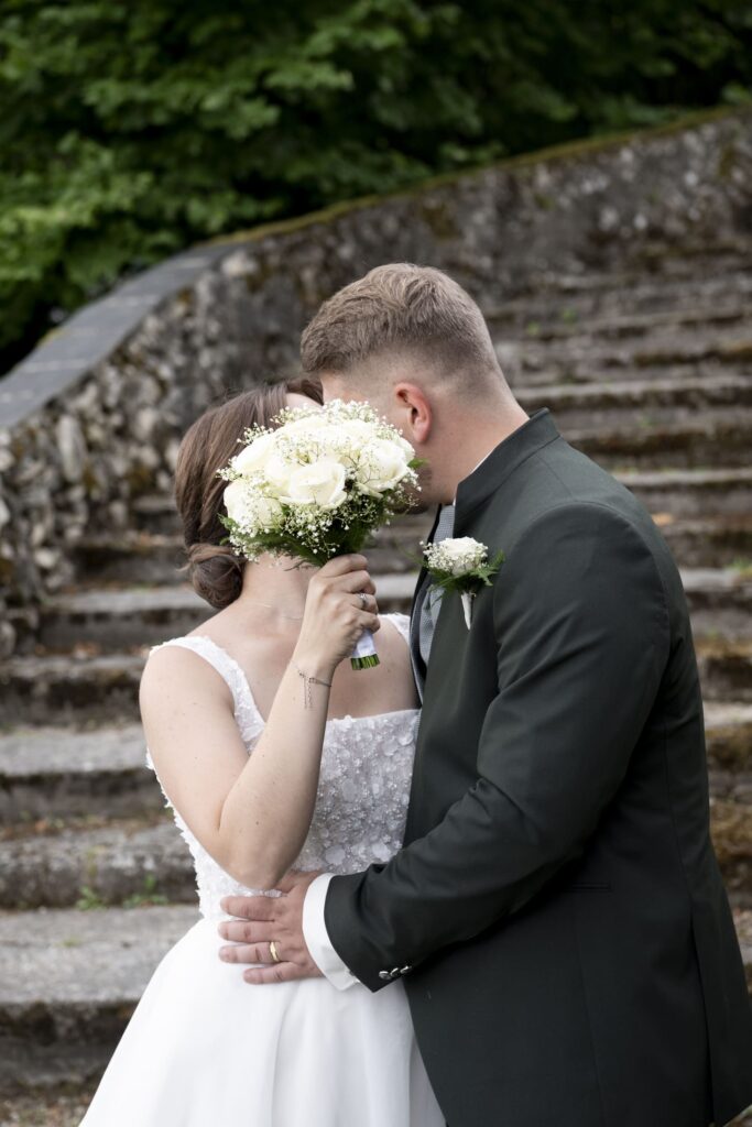 mariage chateau escart mariés