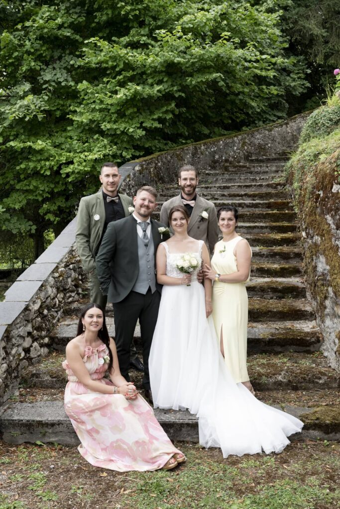 mariage chateau escart témoins