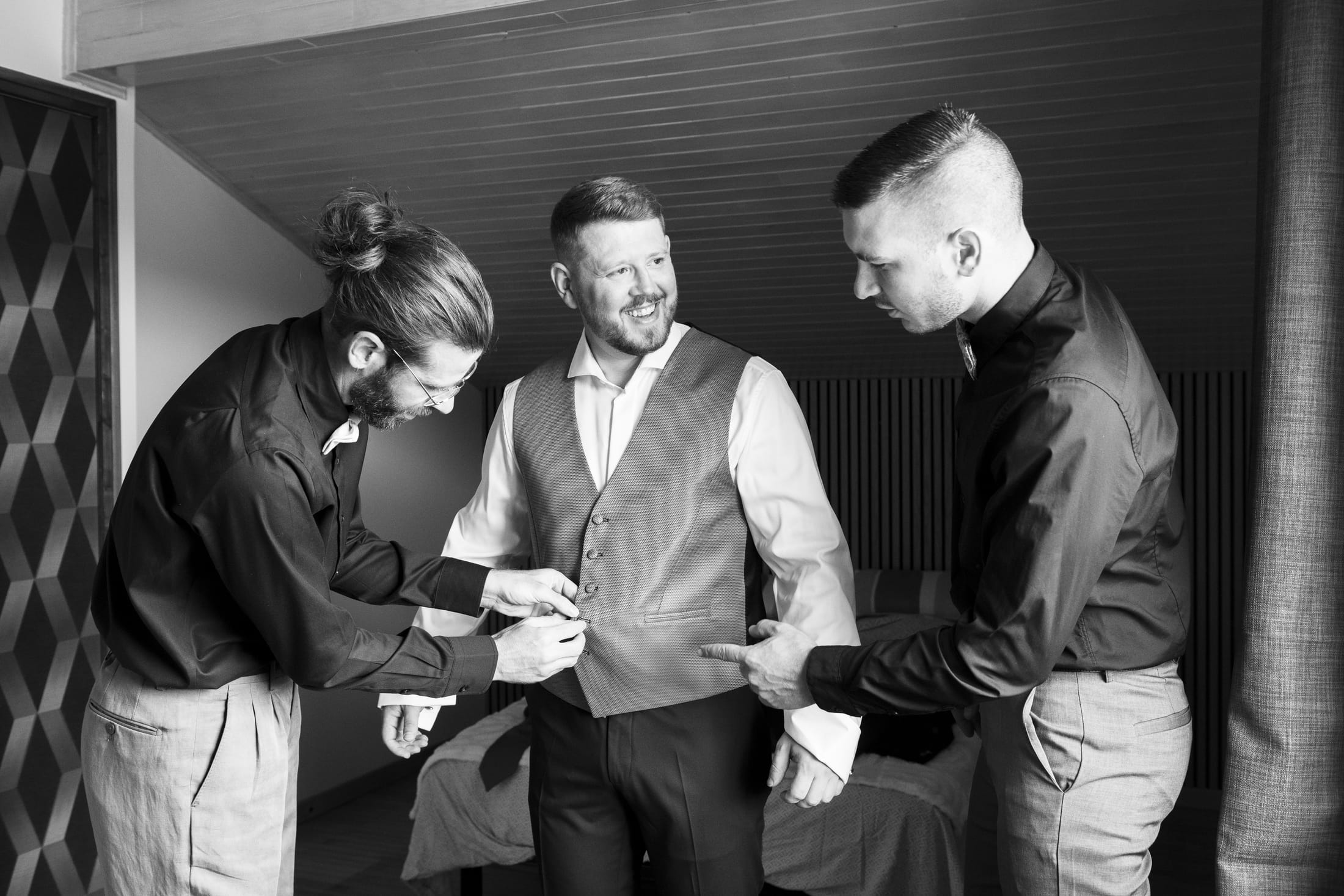 mariage chateau escart préparatifs marié