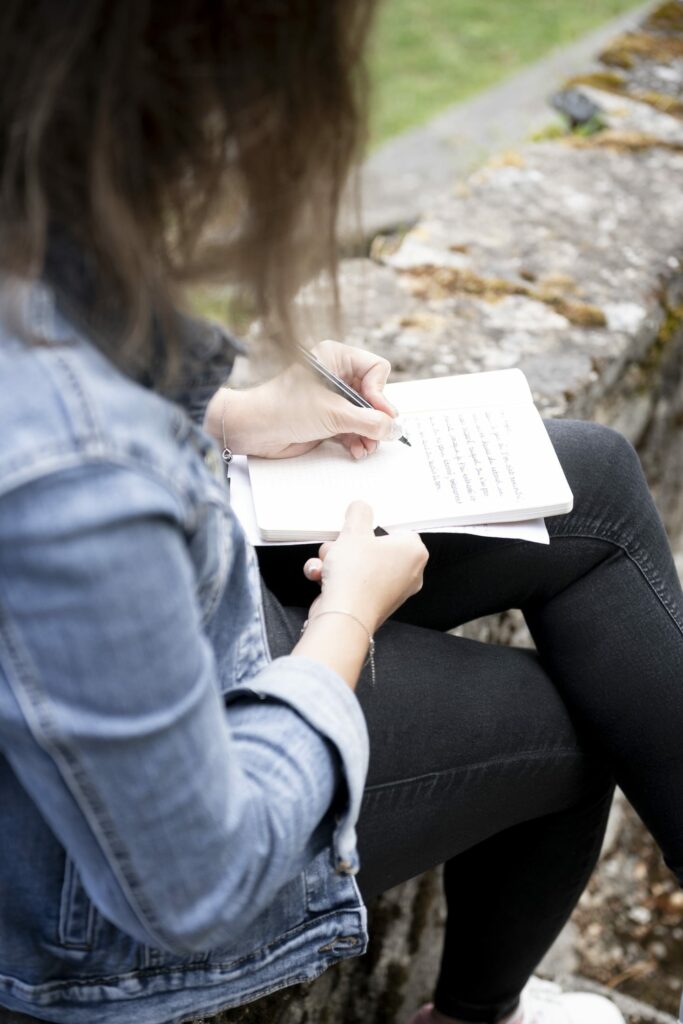 mariée écriture voeux