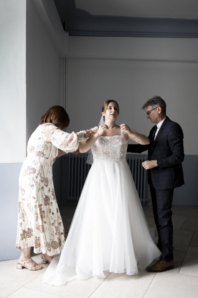 mariage chateau escart préparatifs mariée