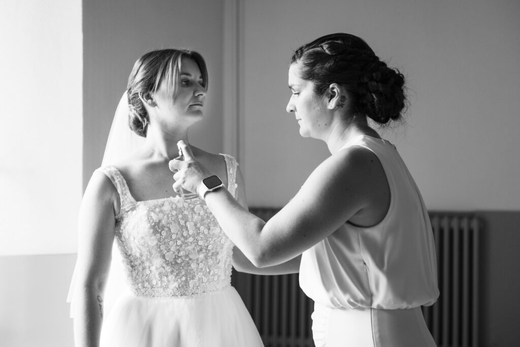 mariage chateau escart préparatifs mariée