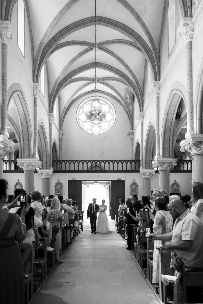 mariage église arvillard