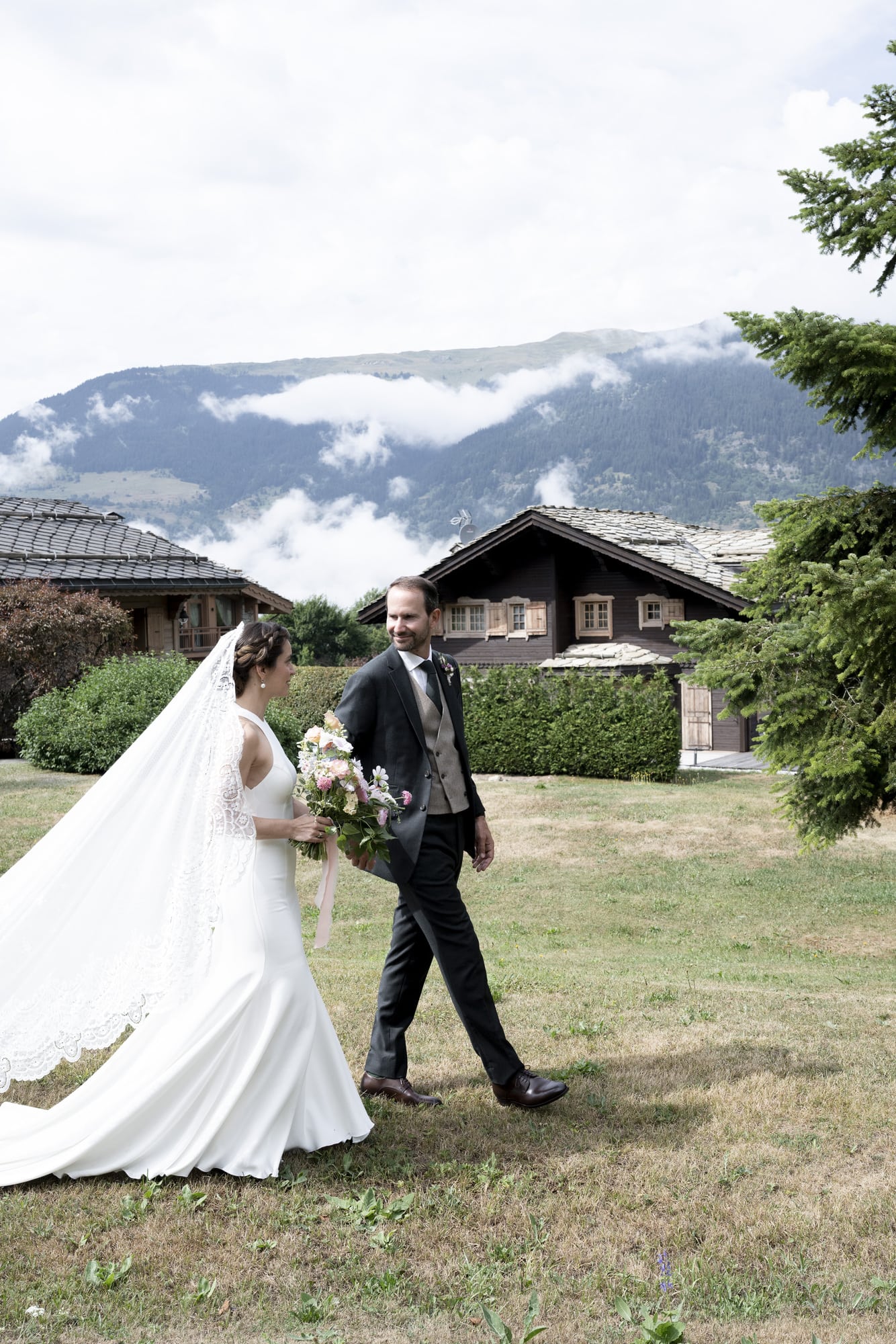mariage Courchevel mariés