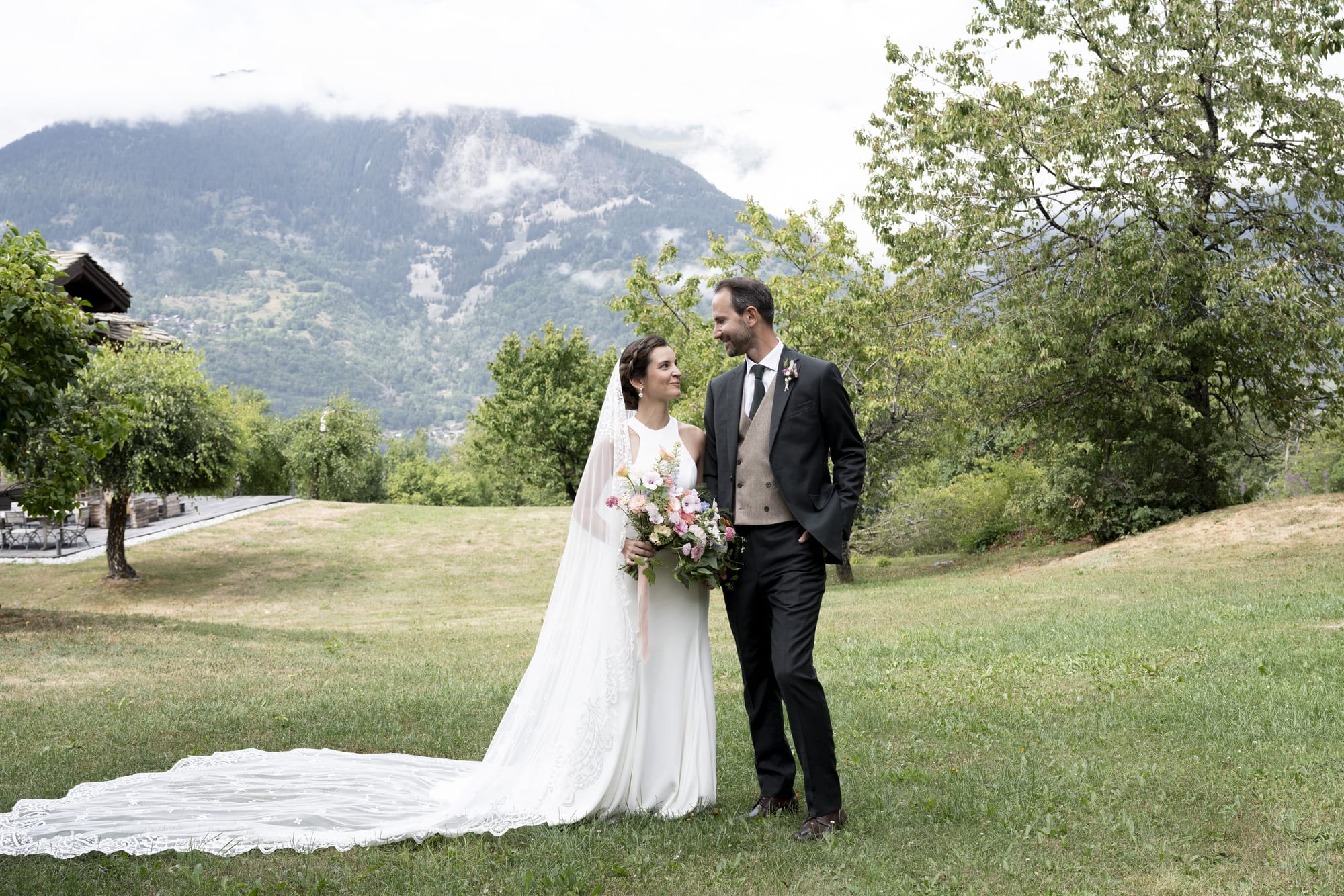 mariage Courchevel mariés