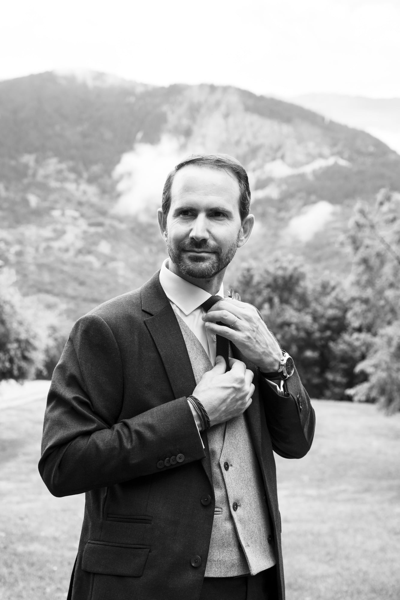 mariage Courchevel marié