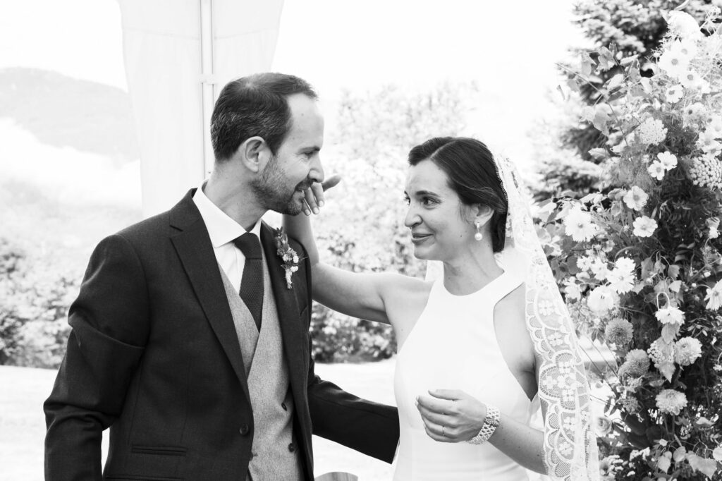 mariage Courchevel cérémonie mariés