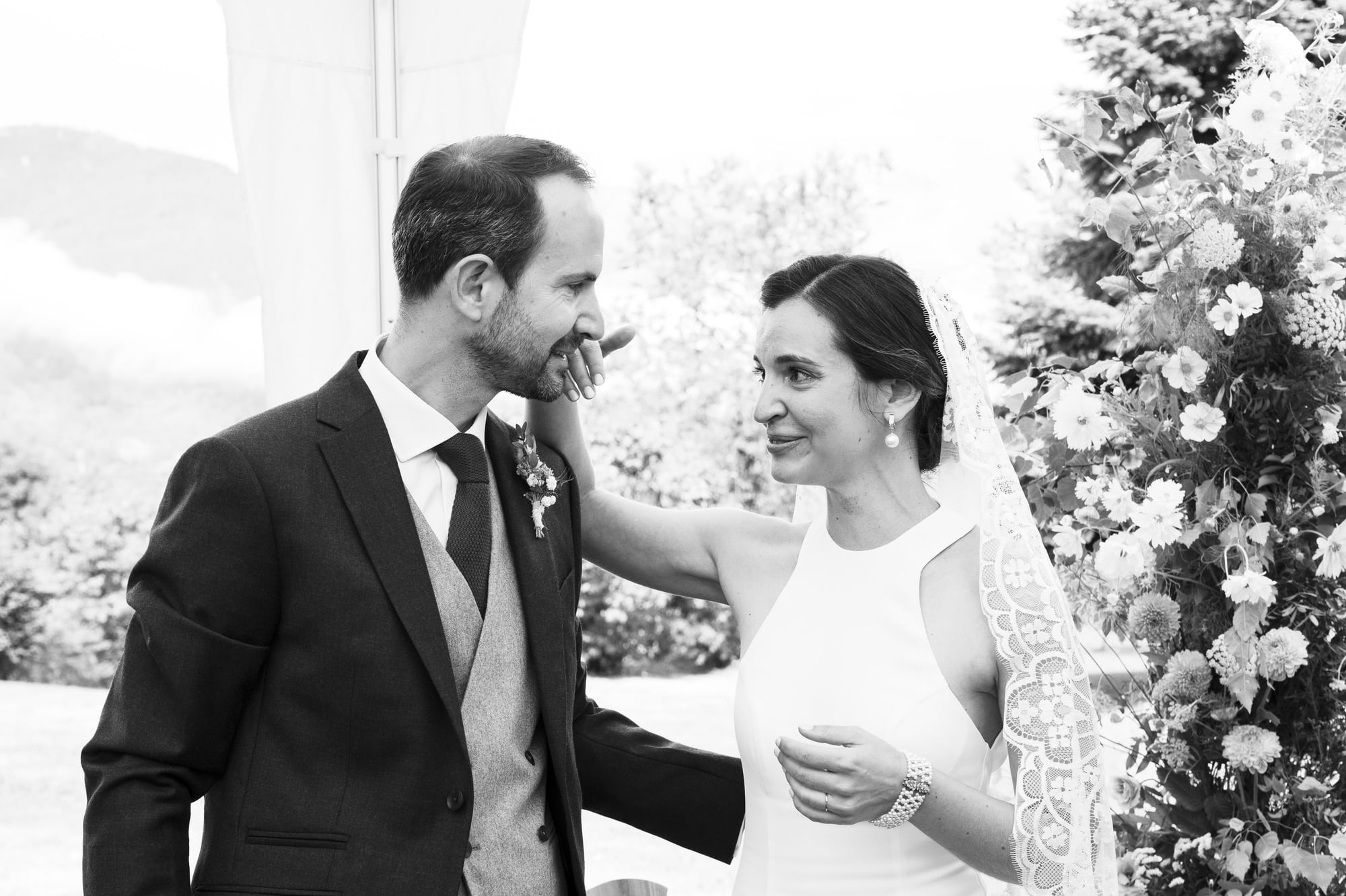 mariage Courchevel cérémonie mariés