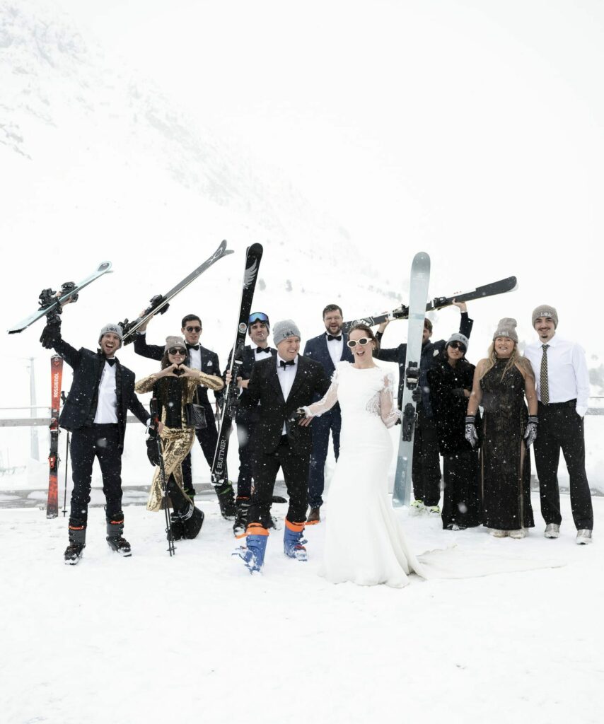 mariage hiver savoie Val d'Isère