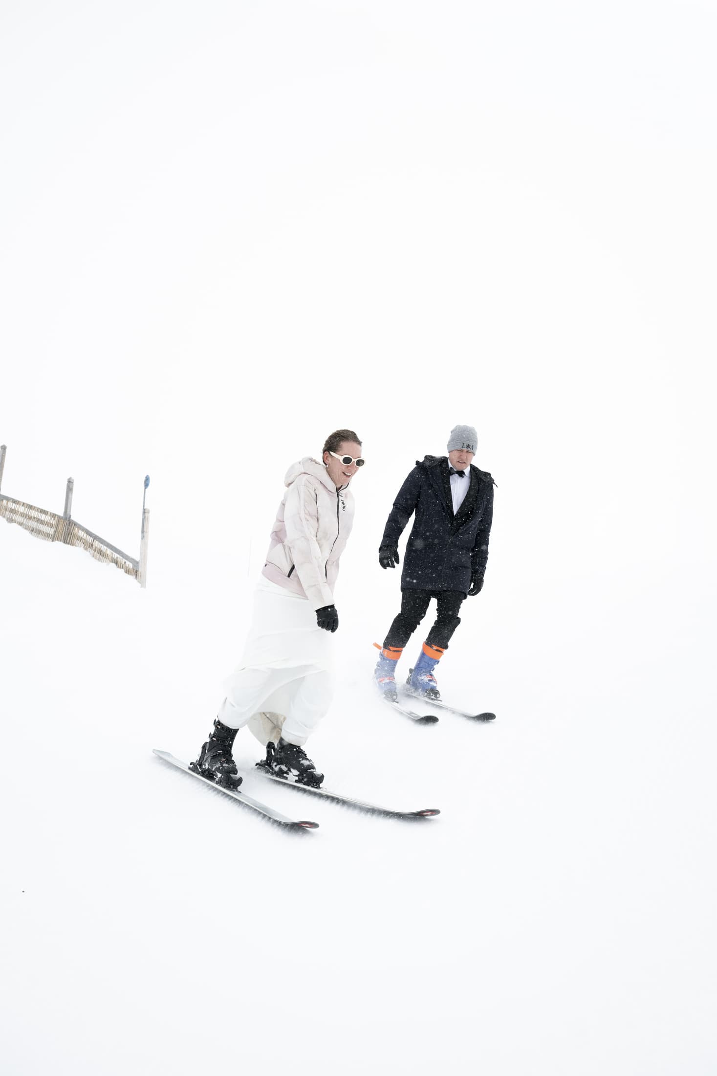 trash the dress ski savoie