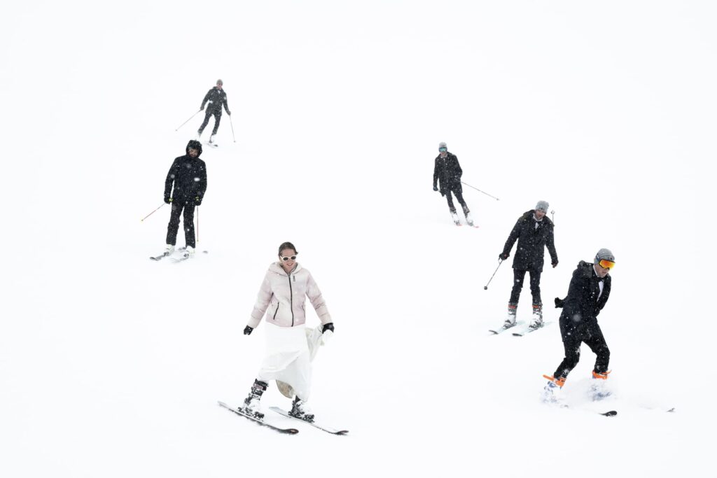 trash the dress ski savoie