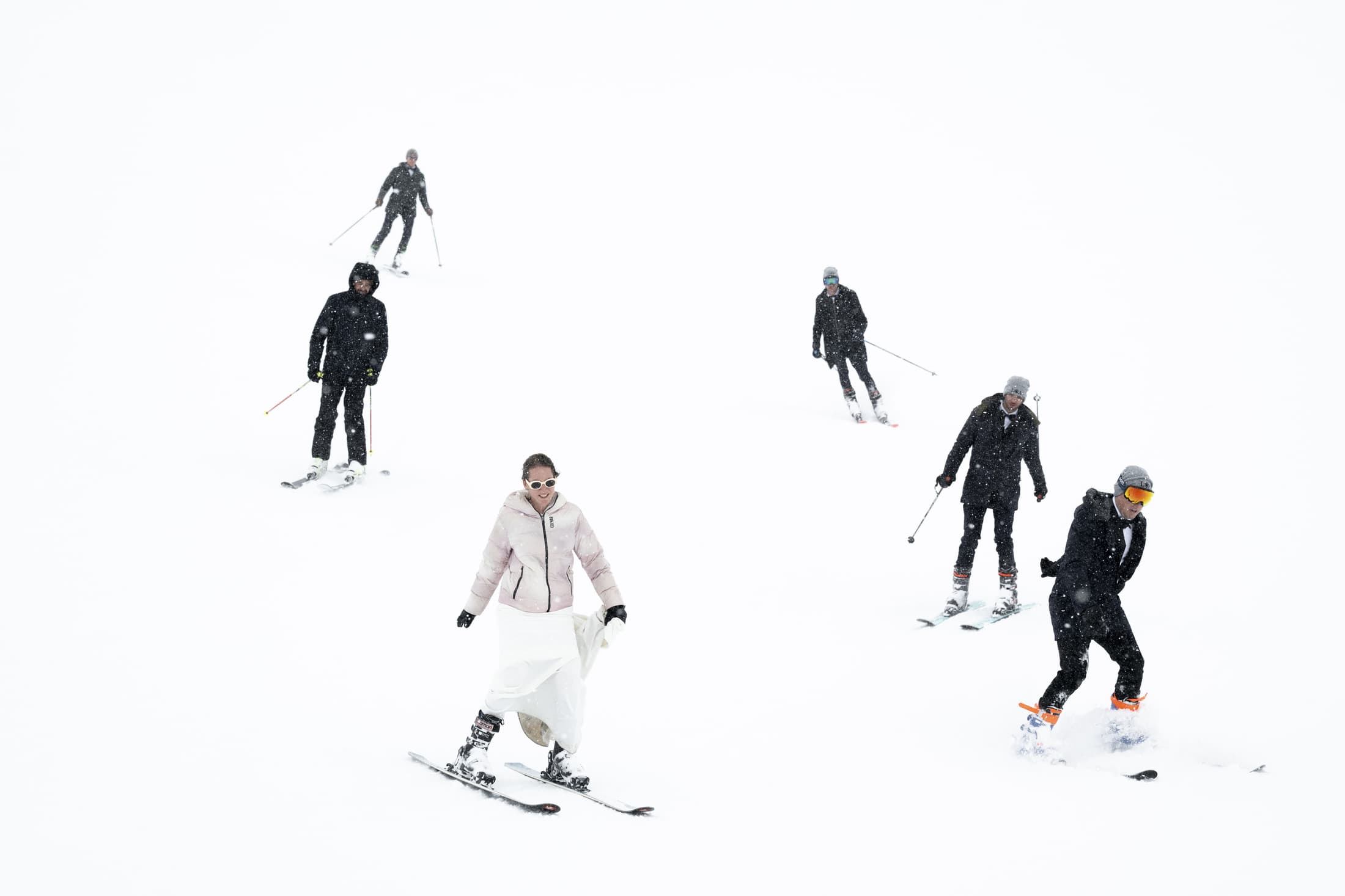 trash the dress ski savoie